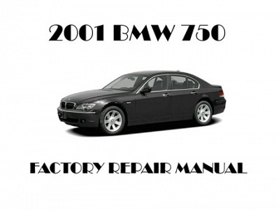 2001 BMW 750 repair manual