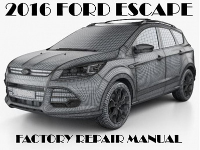2016 Ford Escape repair manual