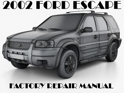 2002 Ford Escape repair manual