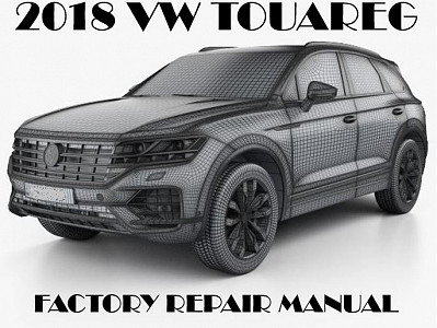 2018 Volkswagen Touareg repair manual