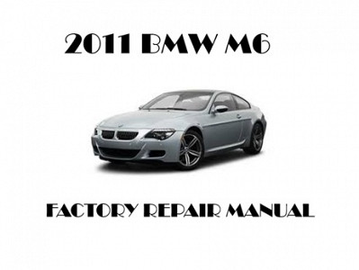 2011 BMW M6 repair manual