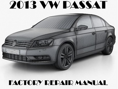 2013 Volkswagen Passat repair manual