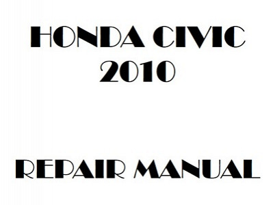 2010 Honda CIVIC repair manual