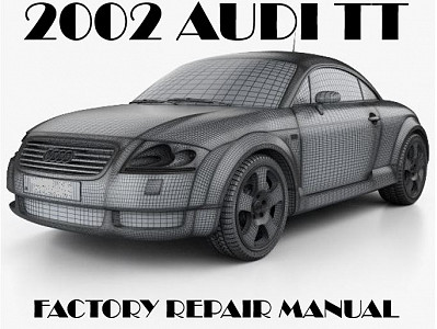 2002 Audi TT repair manual