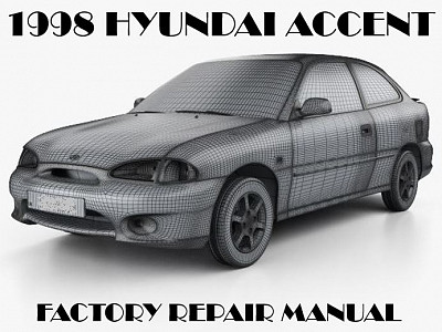 1998 Hyundai Accent repair manual