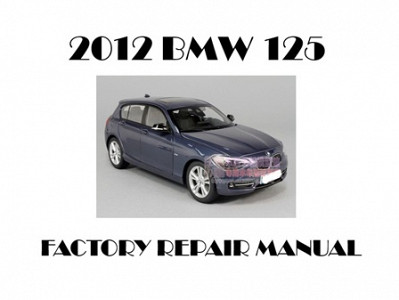 2012 BMW 125 repair manual