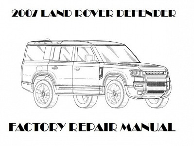 2007 Land Rover Defender repair manual downloader