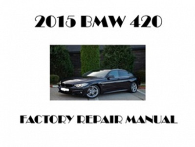 2015 BMW 420 repair manual