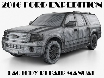 2016 Ford Expedition repair manual
