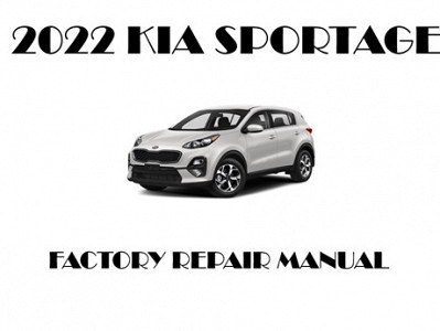 2022 Kia Sportage repair manual