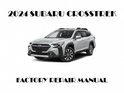 2024 Subaru Crosstrek Wilderness repair manual