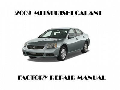 2009 Mitsubishi Galant repair manual
