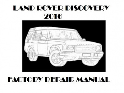 2016 Land Rover Discovery repair manual downloader