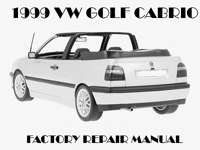 1999 Volkswagen Golf Cabriolet repair manual