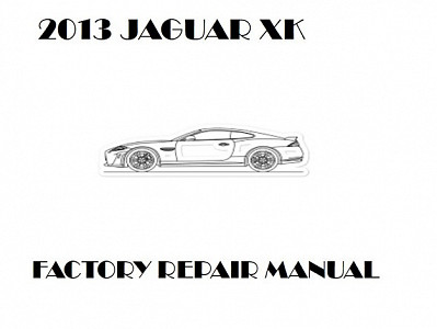 2013 Jaguar XK repair manual downloader