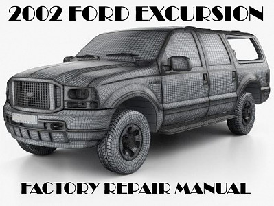 2002 Ford Excursion repair manual