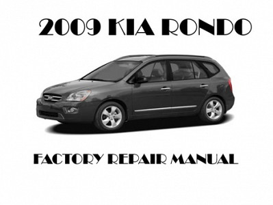 2009 Kia Rondo repair manual