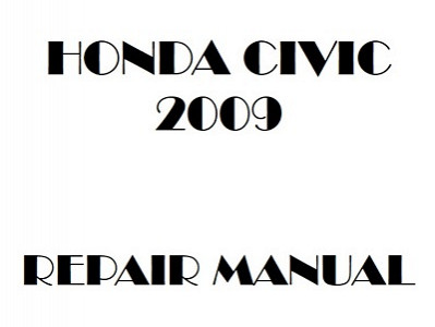 2009 Honda CIVIC repair manual