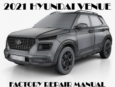 2021 Hyundai Venue repair manual