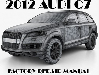 2012 Audi Q7 repair manual