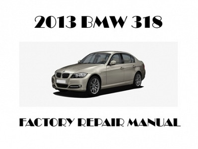2013 BMW 318 repair manual