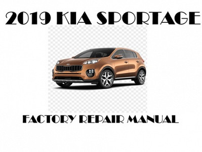 2019 Kia Sportage repair manual