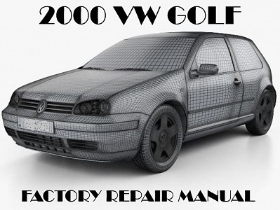 2000 Volkswagen Golf repair manual