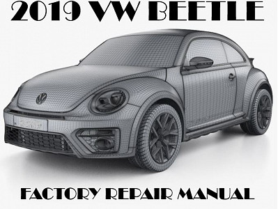 2019 Volkswagen Beetle repair manual