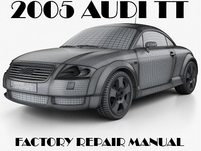 2005 Audi TT repair manual