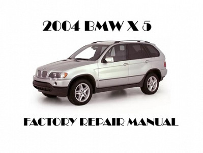 2004 BMW X5 repair manual