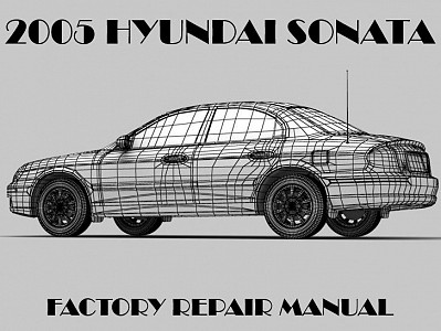 2005 Hyundai Sonata repair  manual