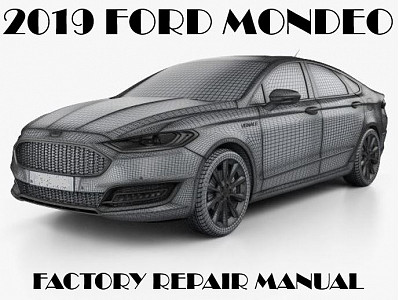 2019 Ford Mondeo repair manual