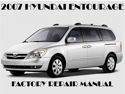 2007 Hyundai Entourage repair manual