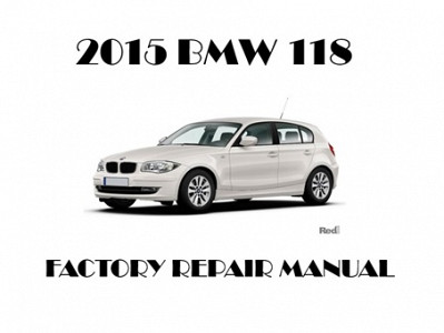 2015 BMW 118 repair manual