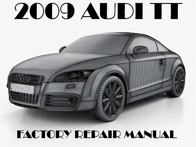 2009 Audi TT repair manual
