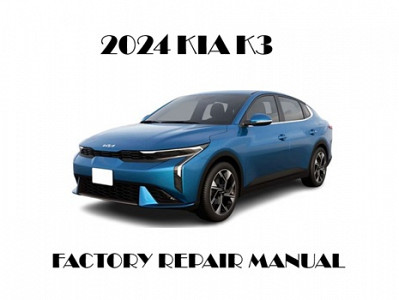 2024 Kia K3 repair manual