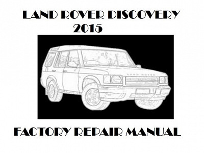 2015 Land Rover Discovery repair manual downloader