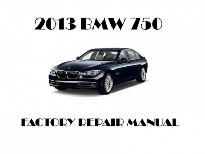 2013 BMW 750 repair manual
