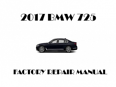2017 BMW 725 repair manual