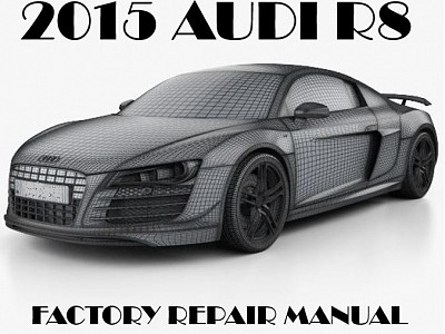 2015 Audi R8 repair manual