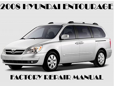 2008 Hyundai Entourage repair manual