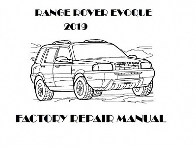 2019 Range Rover Evoque repair manual downloader