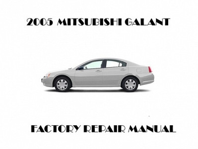 2005 Mitsubishi Galant repair manual