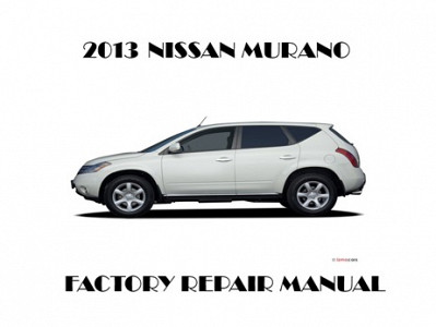 2013 Nissan Murano repair manual