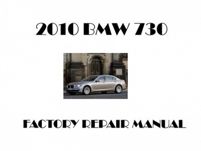 2010 BMW 730 repair manual
