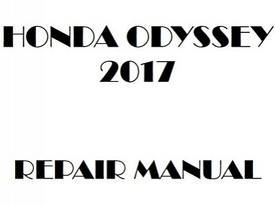 2017 Honda ODYSSEY repair manual