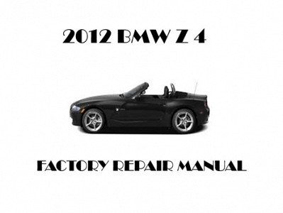 2012 BMW Z4 repair manual