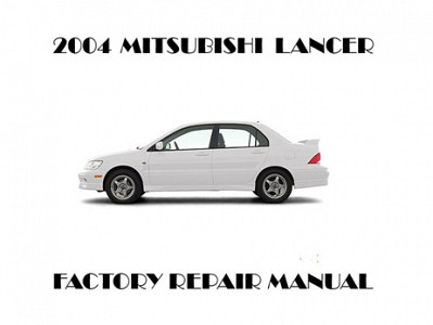 2004 Mitsubishi Lancer repair manual