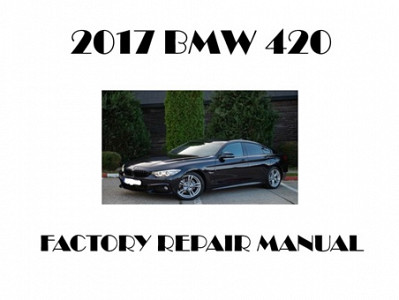 2017 BMW 420 repair manual
