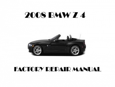 2008 BMW Z4 repair manual
